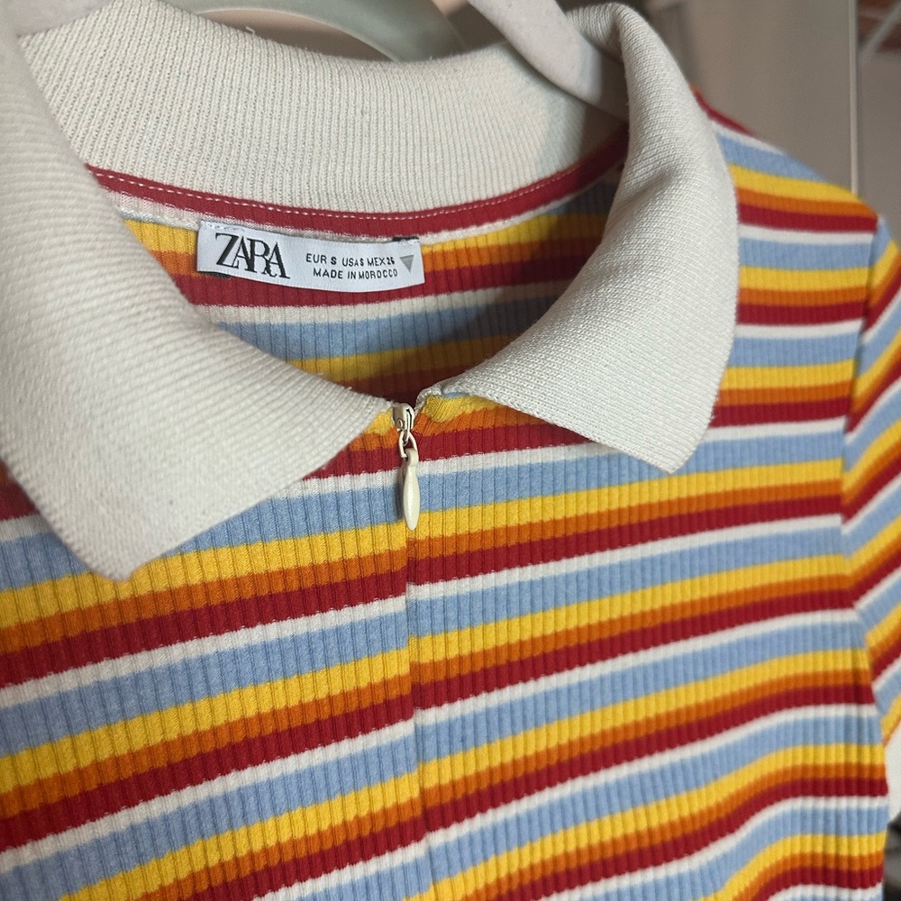 Zara Multicolor T-Shirt